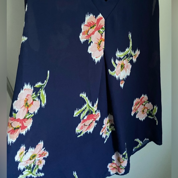 Renee C tenor maternity top with pleat front sz S - Picture 4 of 7